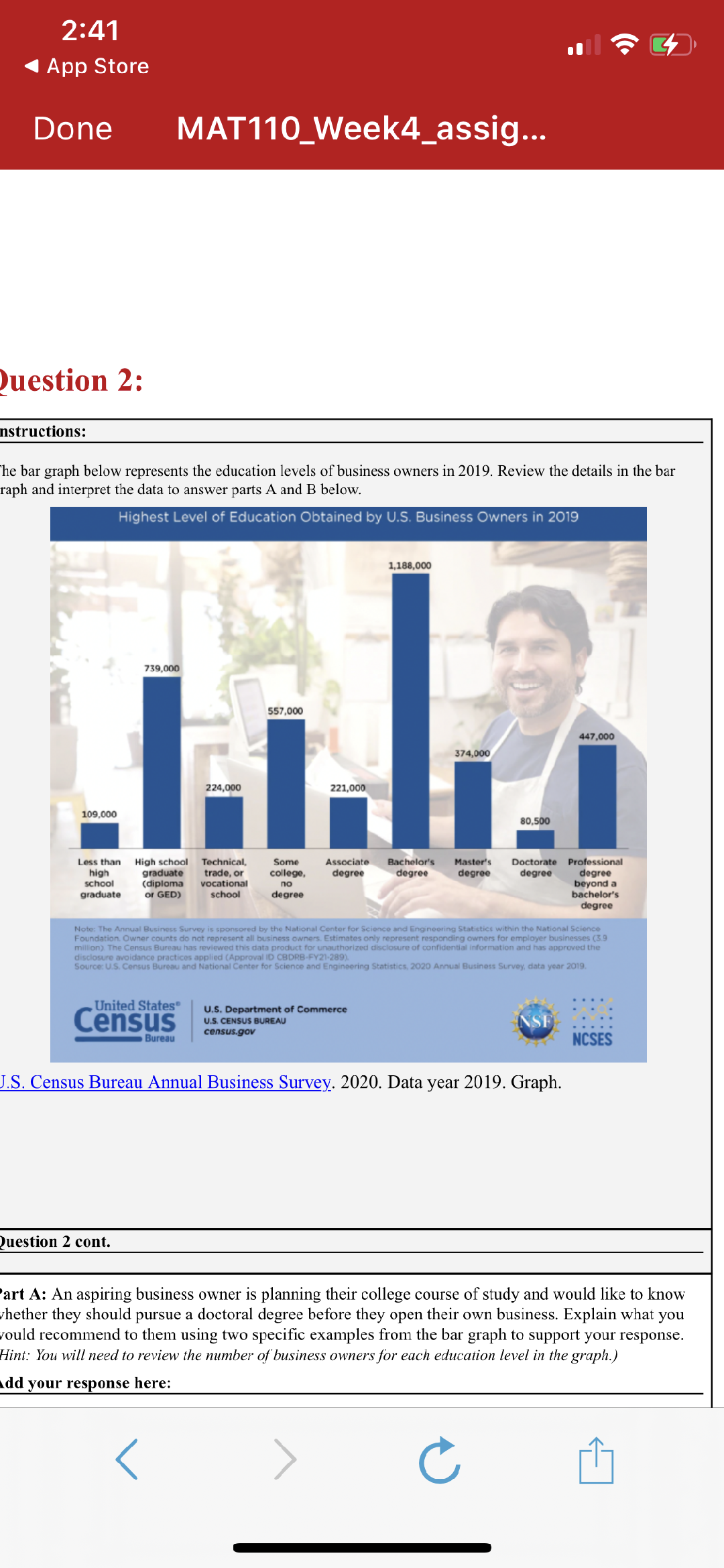 An aspiring business owner is planning their