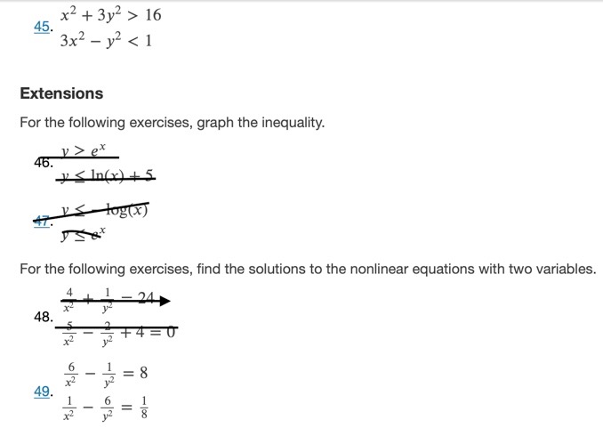 T. Explain whether a system of two nonlinear