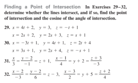 ONLY DO 6, 10, 16,26,30 Finding Parametric and