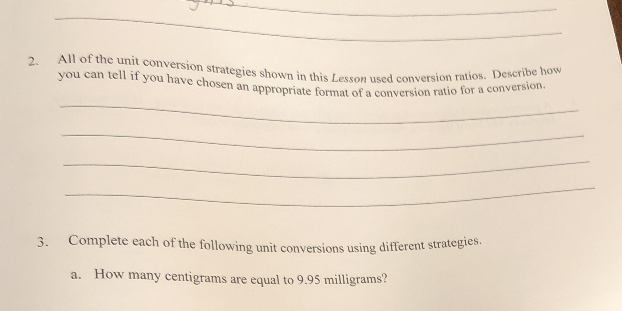 3 .b )dam =_______dmC) Convert 66.5 kilowatts to