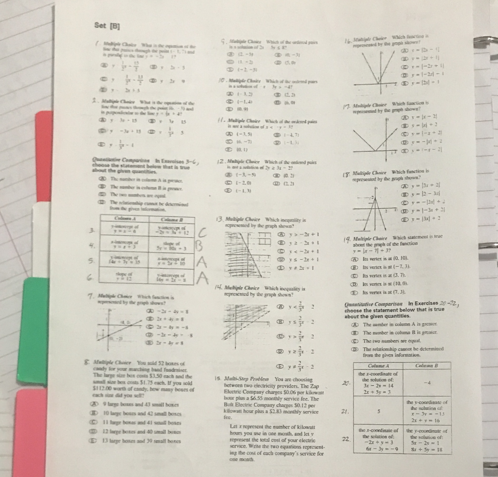 Can someone please help with all of these