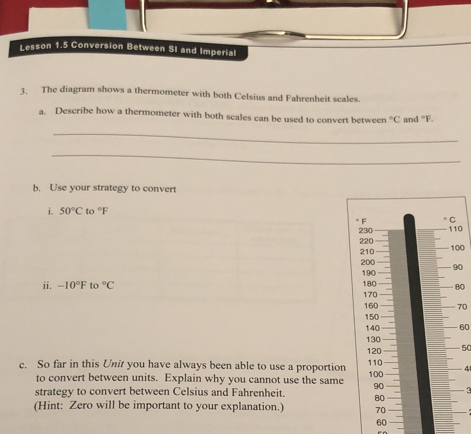 Lesson 1.5 Conversion Between SI and Imperial 3.