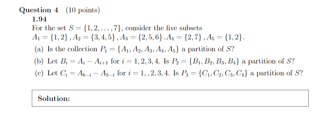 Please show all steps required to finding the