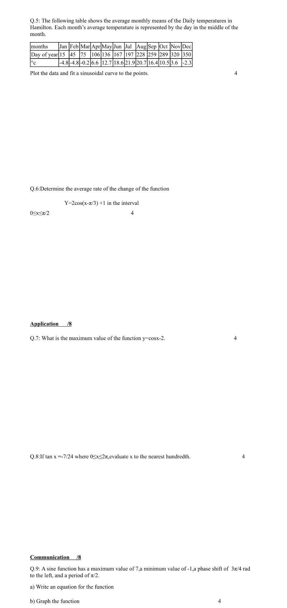 Hey I need help with these questions. Q.5: The