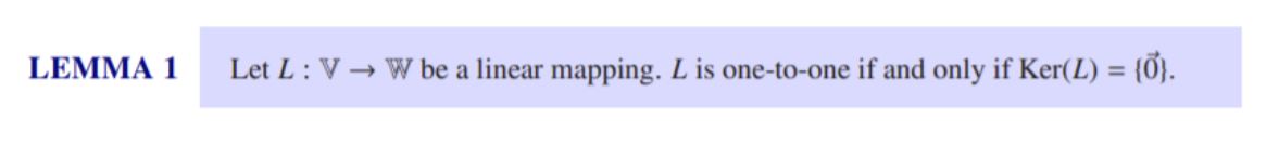 \f\fLet V be an n-dimensional vector space, and