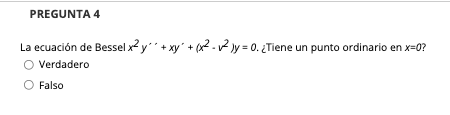 Bessel's equation x 2 y + xy + (x 2 - v 2 )y = 0