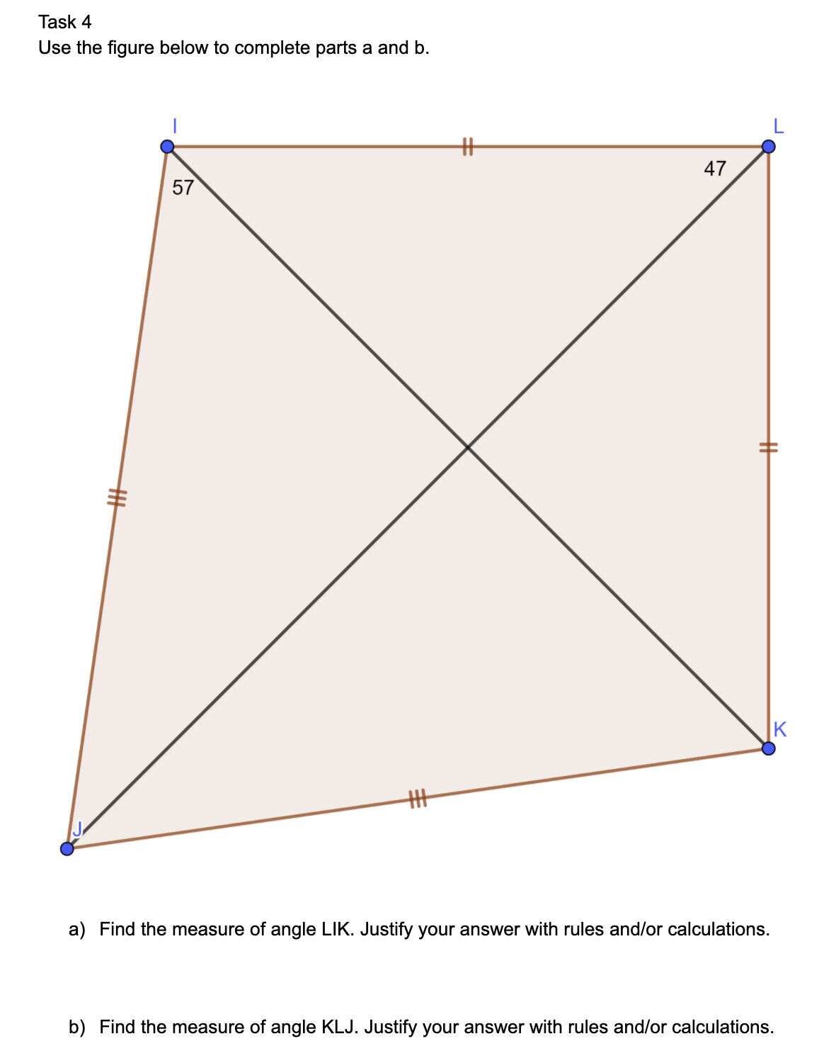 Please help with the attached question! :) Task 4