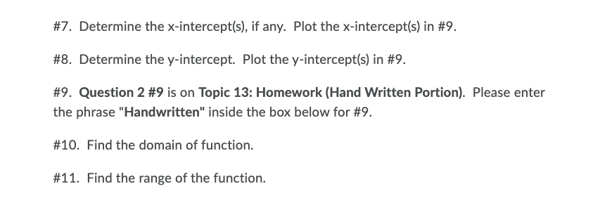 topic 13 Question 2 (11 pts}. Consider the