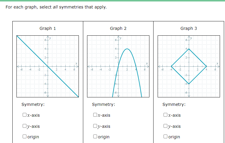 question 1 Write equations for the horizontal and