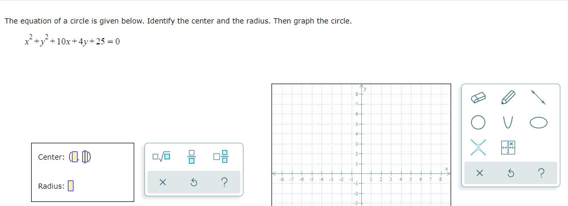 question 1 Write equations for the horizontal and
