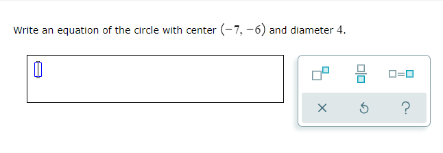 question 1 Write equations for the horizontal and
