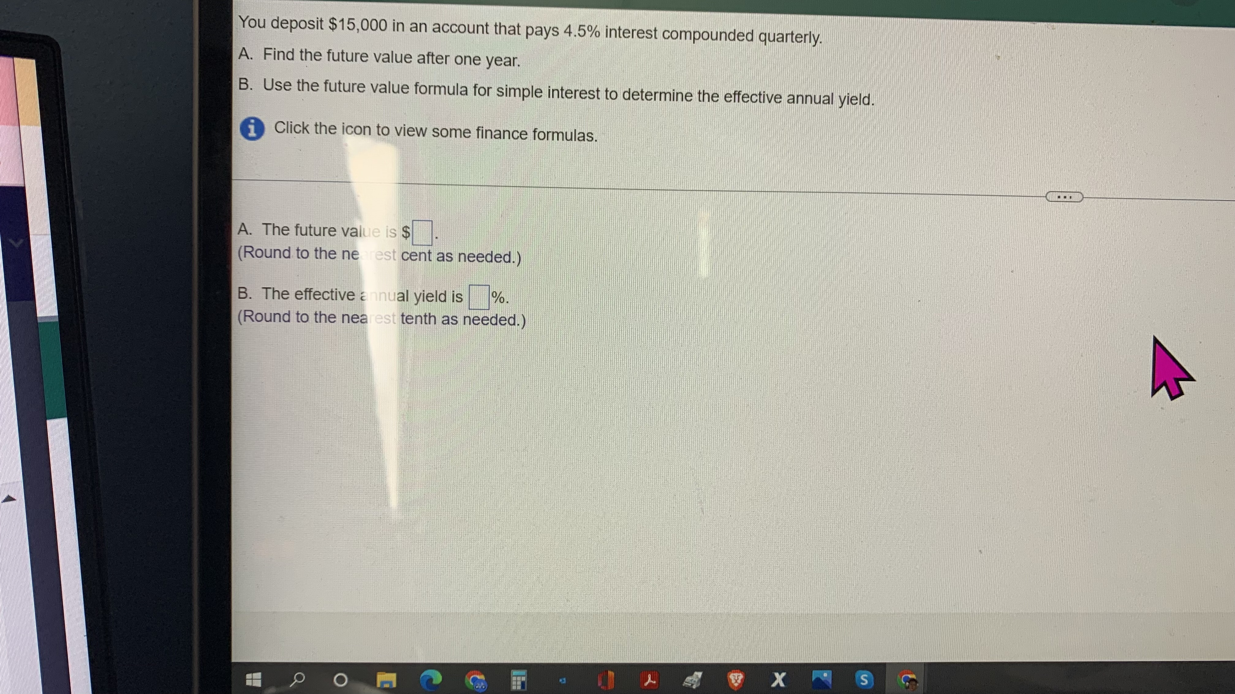 Suppose that you borrow $3000.00 from a friend