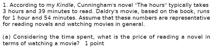 1. According to my Kindle, Cunningham's