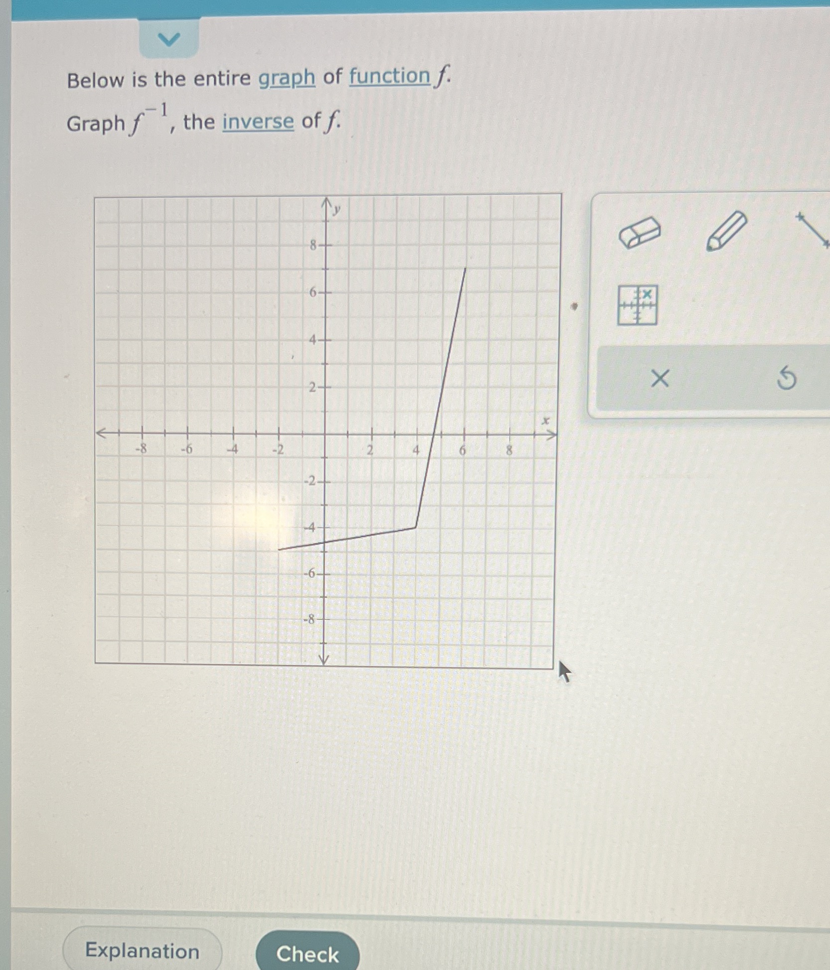 Read the question below Below is the entire graph