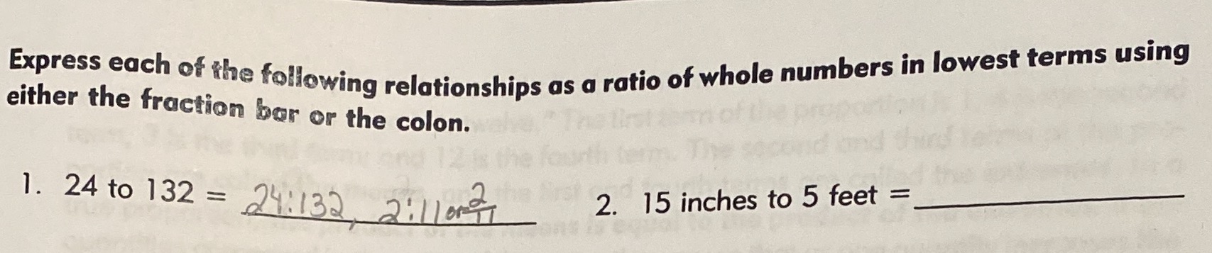 Number 2 Express each of the following