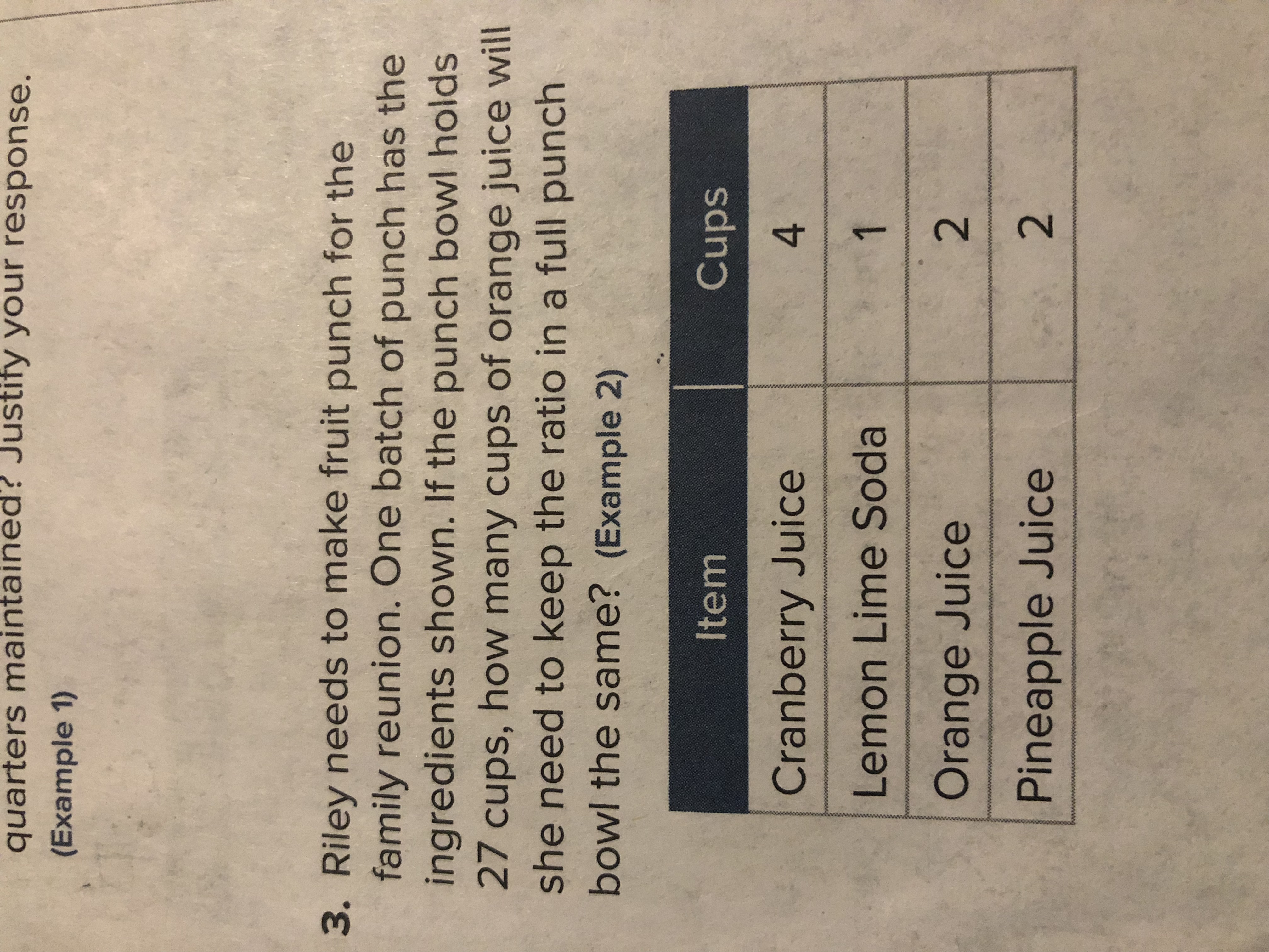 quarters maintained? Justify your response.