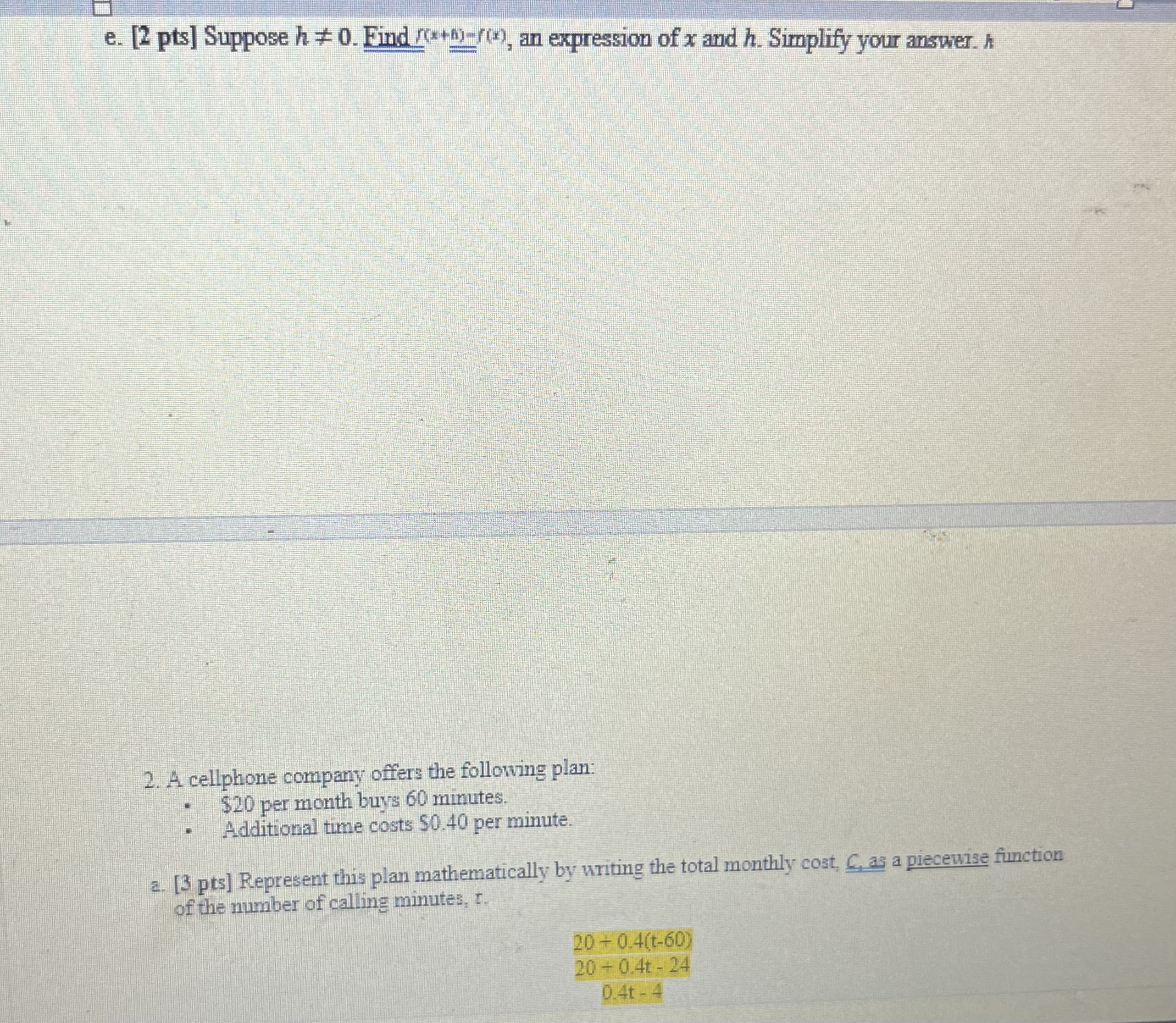 ***PLEASE HELP!*** MAT 117 Unit C Problem Set