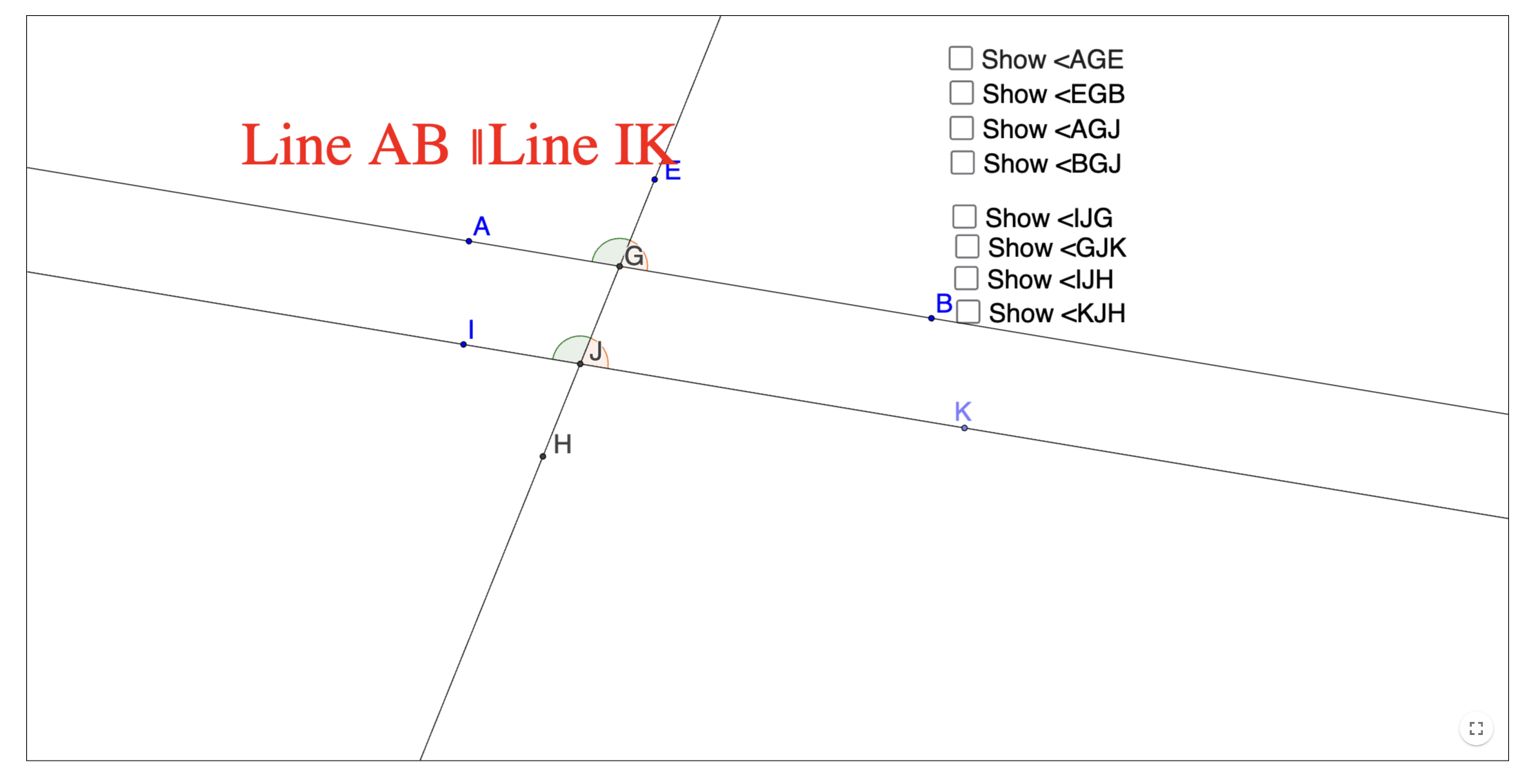 Corresponding Angles Task 7 The third type of