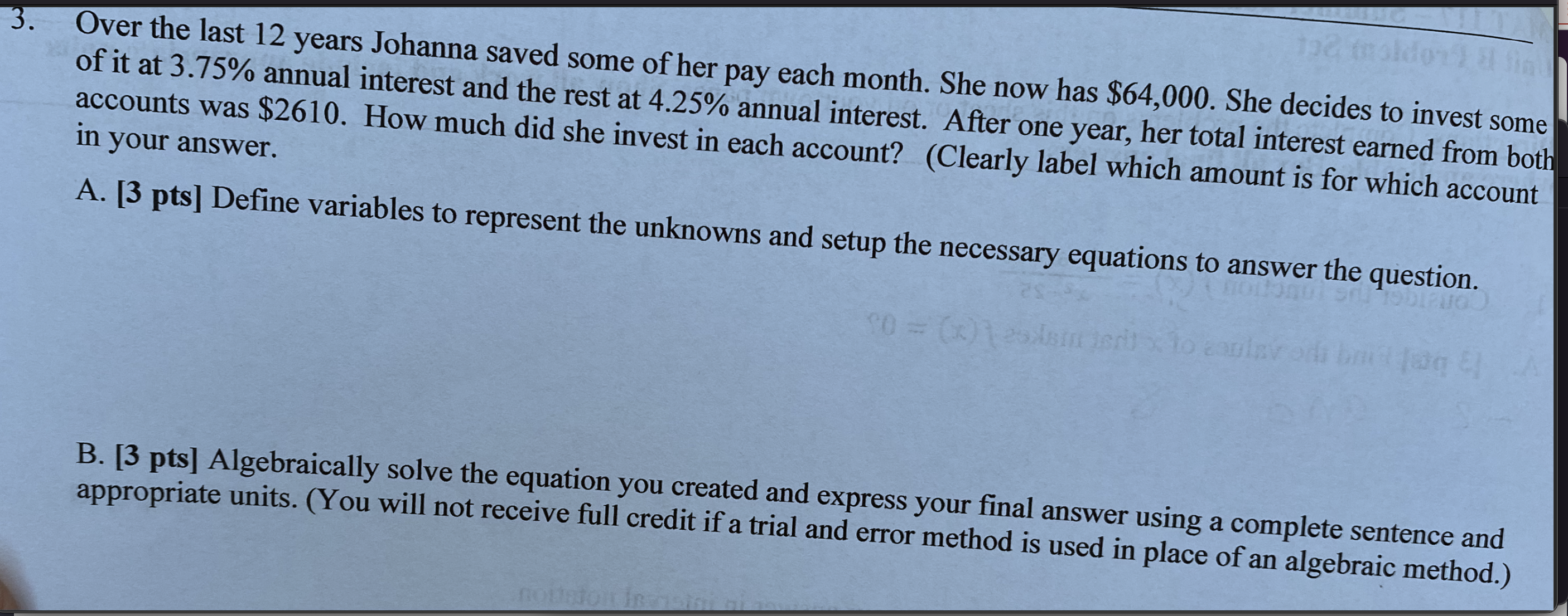 the moldon 3. Over the last 12 years Johanna