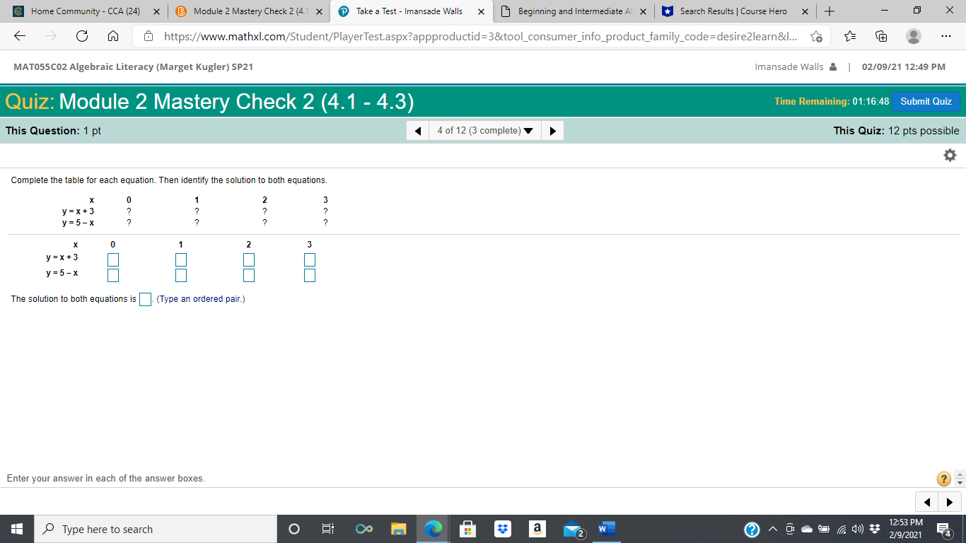 @ Home Community - CCA (24) x @ Module 2 Mastery