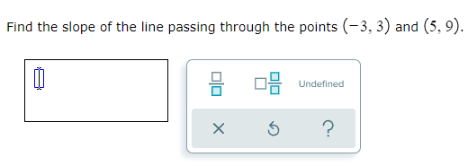 question 1 \fThe equation of a line is given