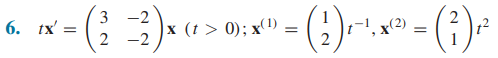In Problems 1 through 6 you are given a