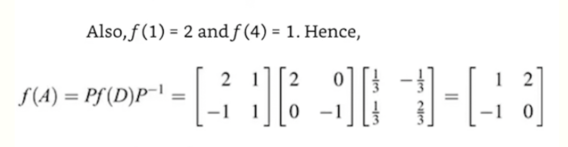 Eigendecomposition \\(2\\times2\\) Matrix , Let A