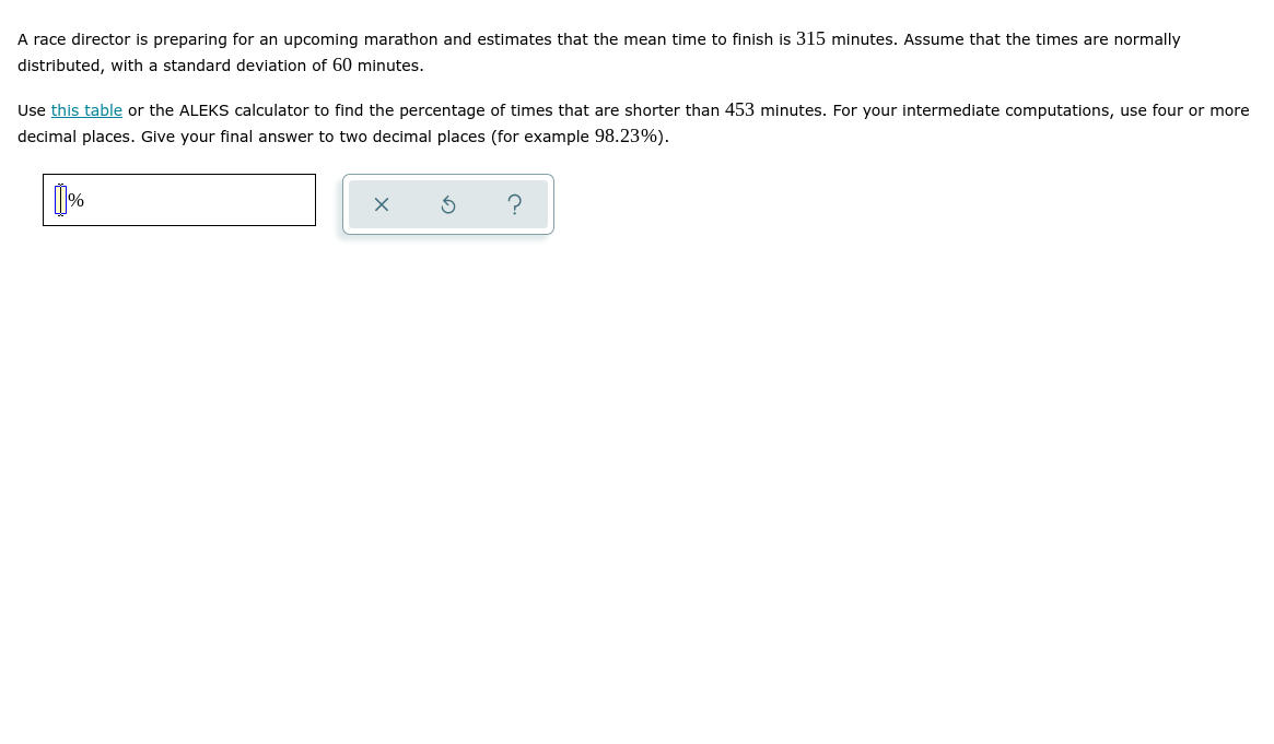 At one university, the mean distance commuted to