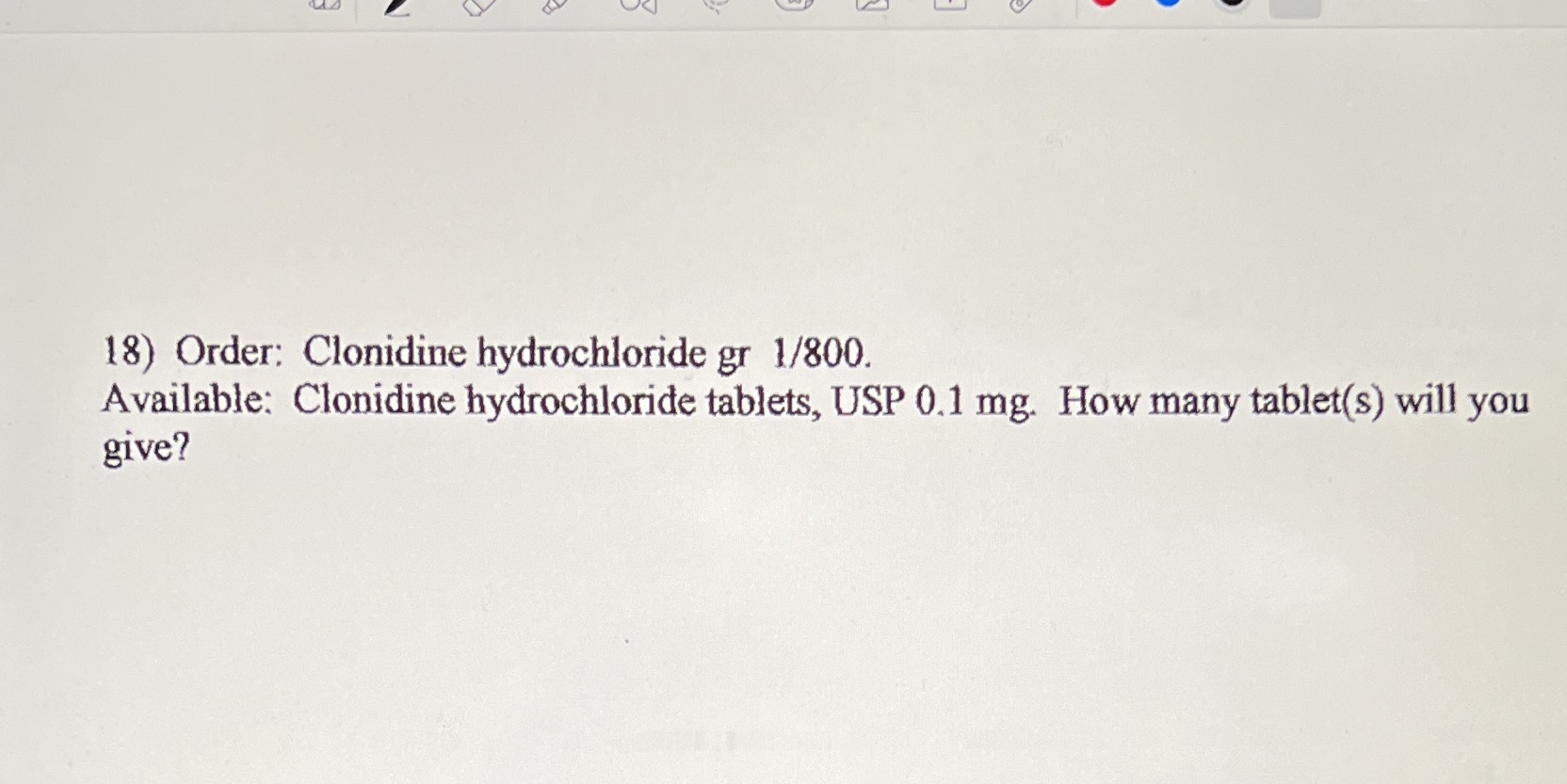 Please show your work in a dimensional analysis