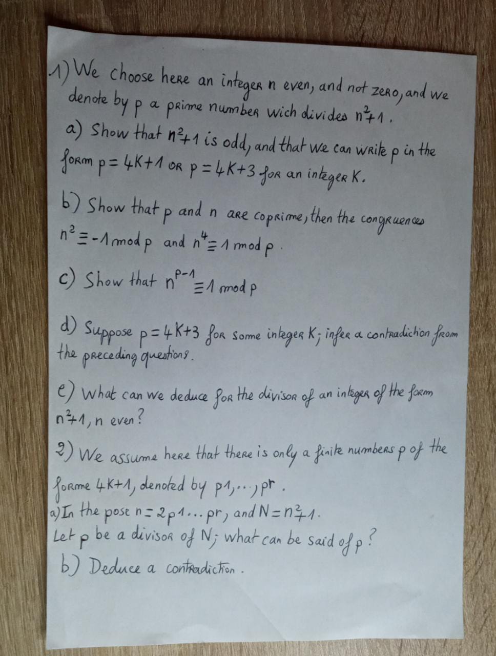 Hello I am French and I wanted to know if someone