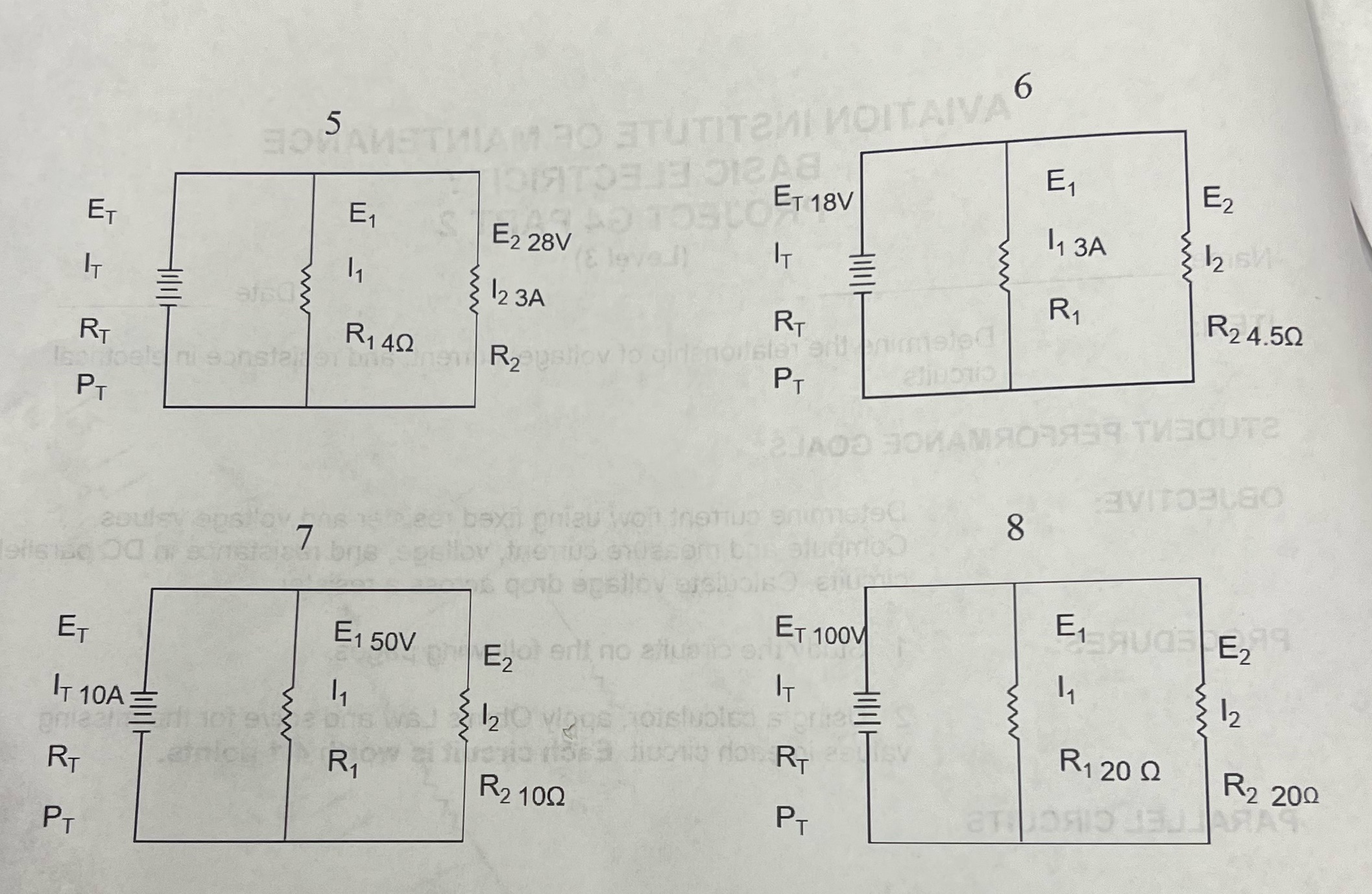 Determine current flow using fixed resister and