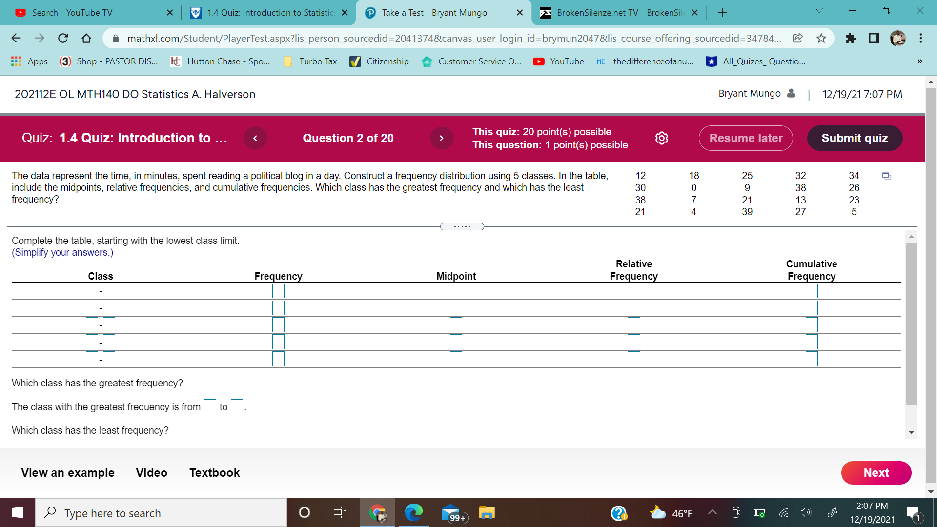 Search - YouTube TV X 1.4 Quiz: Introduction to