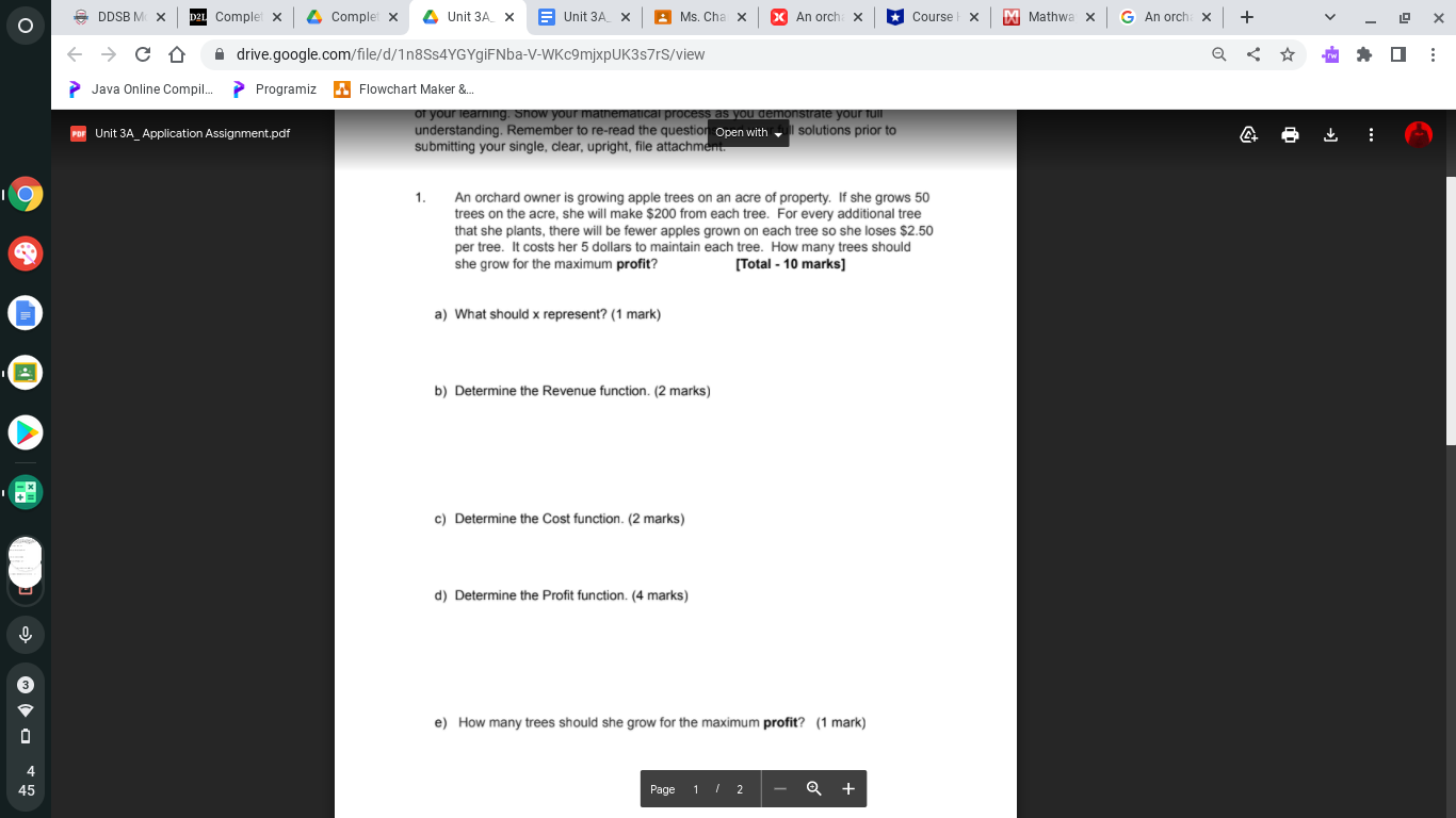 O DDSB Mc X D2L Complet X 4 Complet X Unit 3A_ X