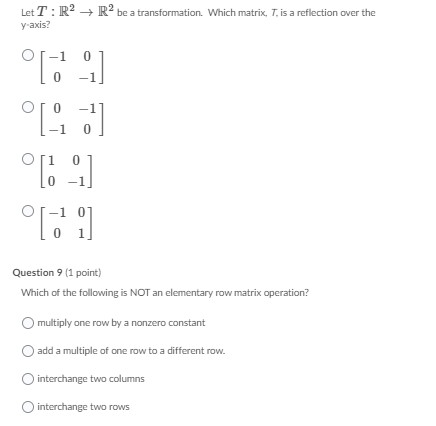 please answer and show work: Let T' : R3 - style=