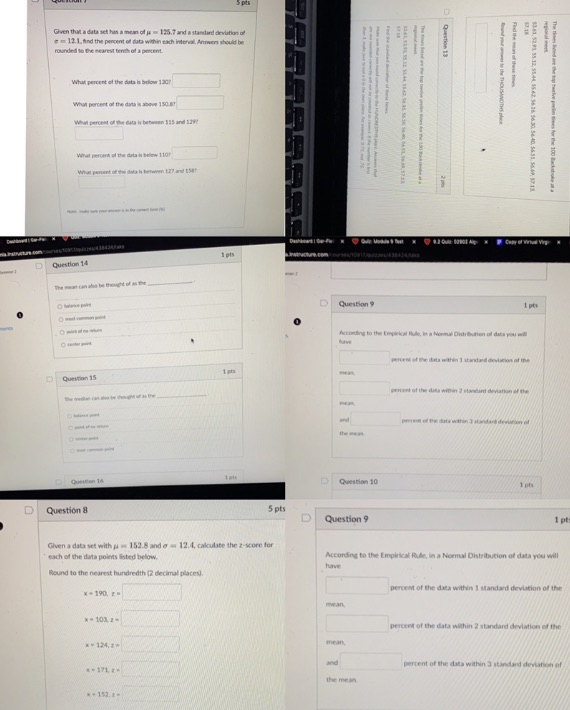 Given that a data get has a mom of p = 135.T and
