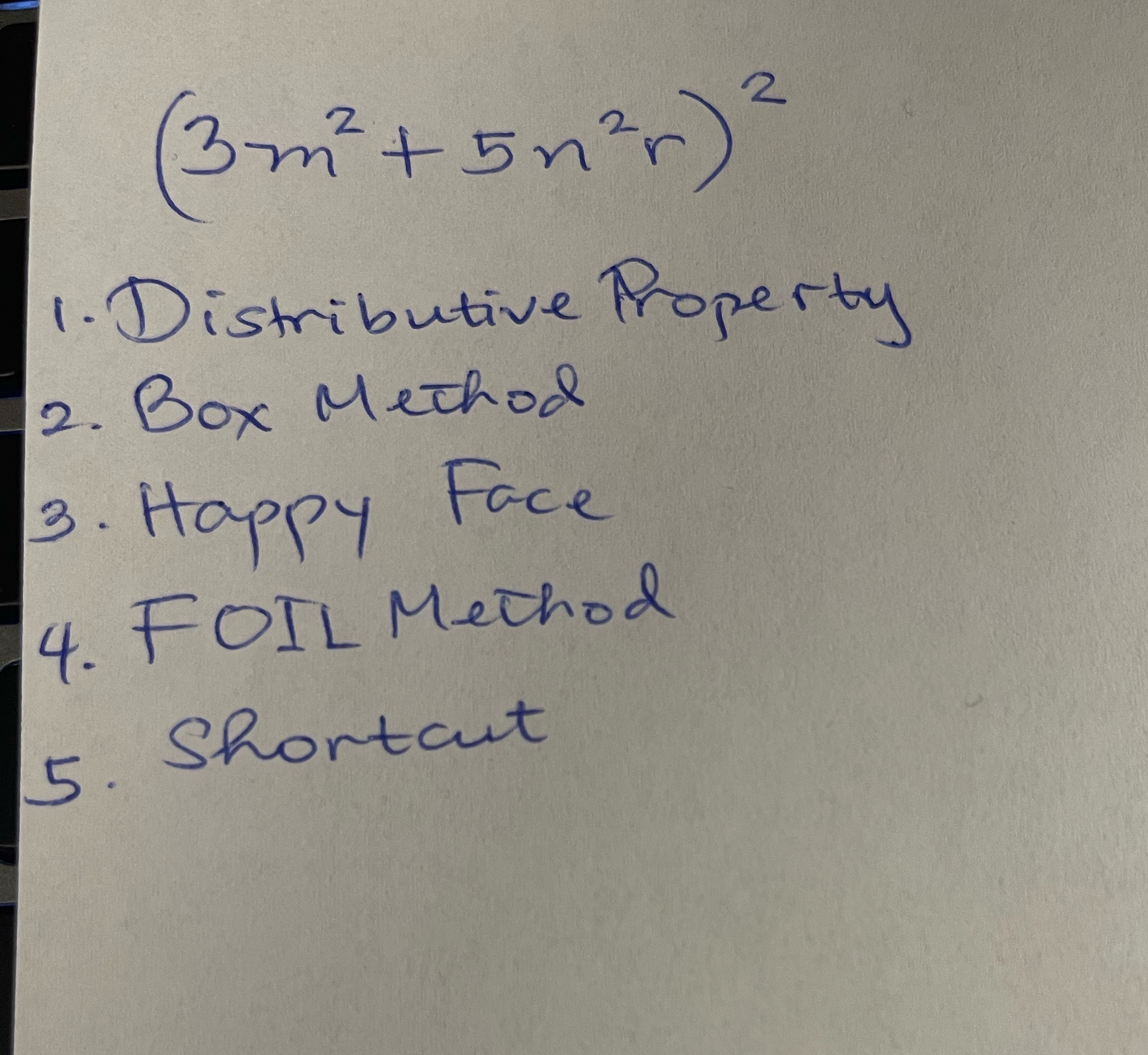 Thank you, I need to write how the problem is