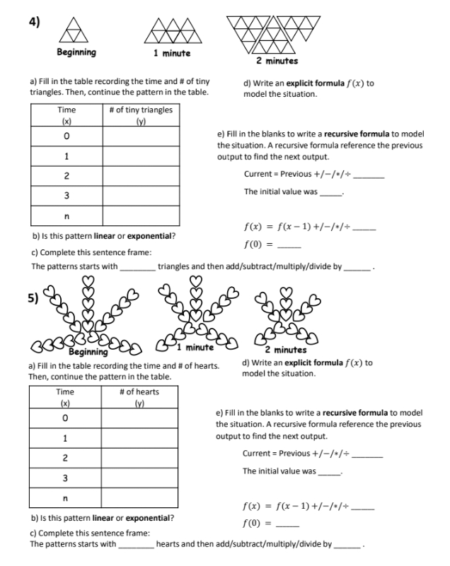 Can someone please help me with #4 and #5 of the