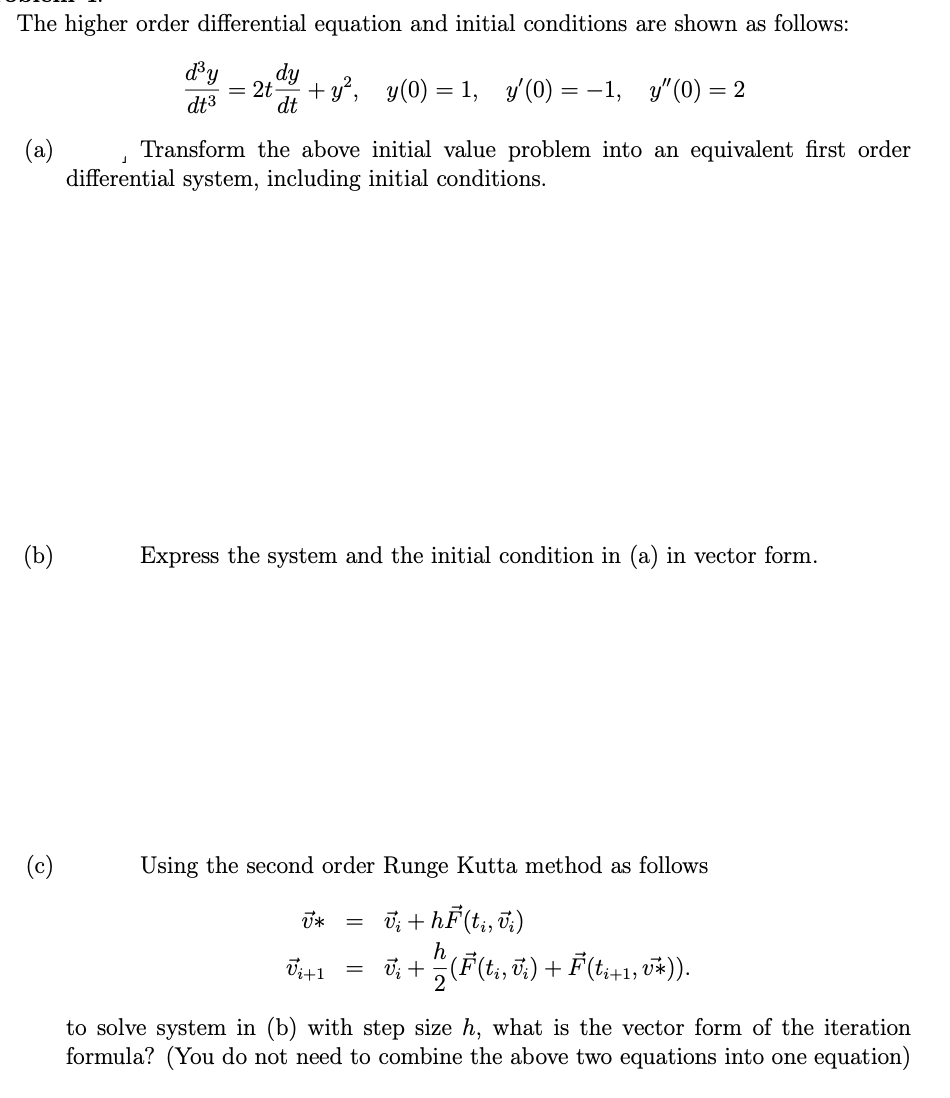 Please provide Handwritten answer. Only need part