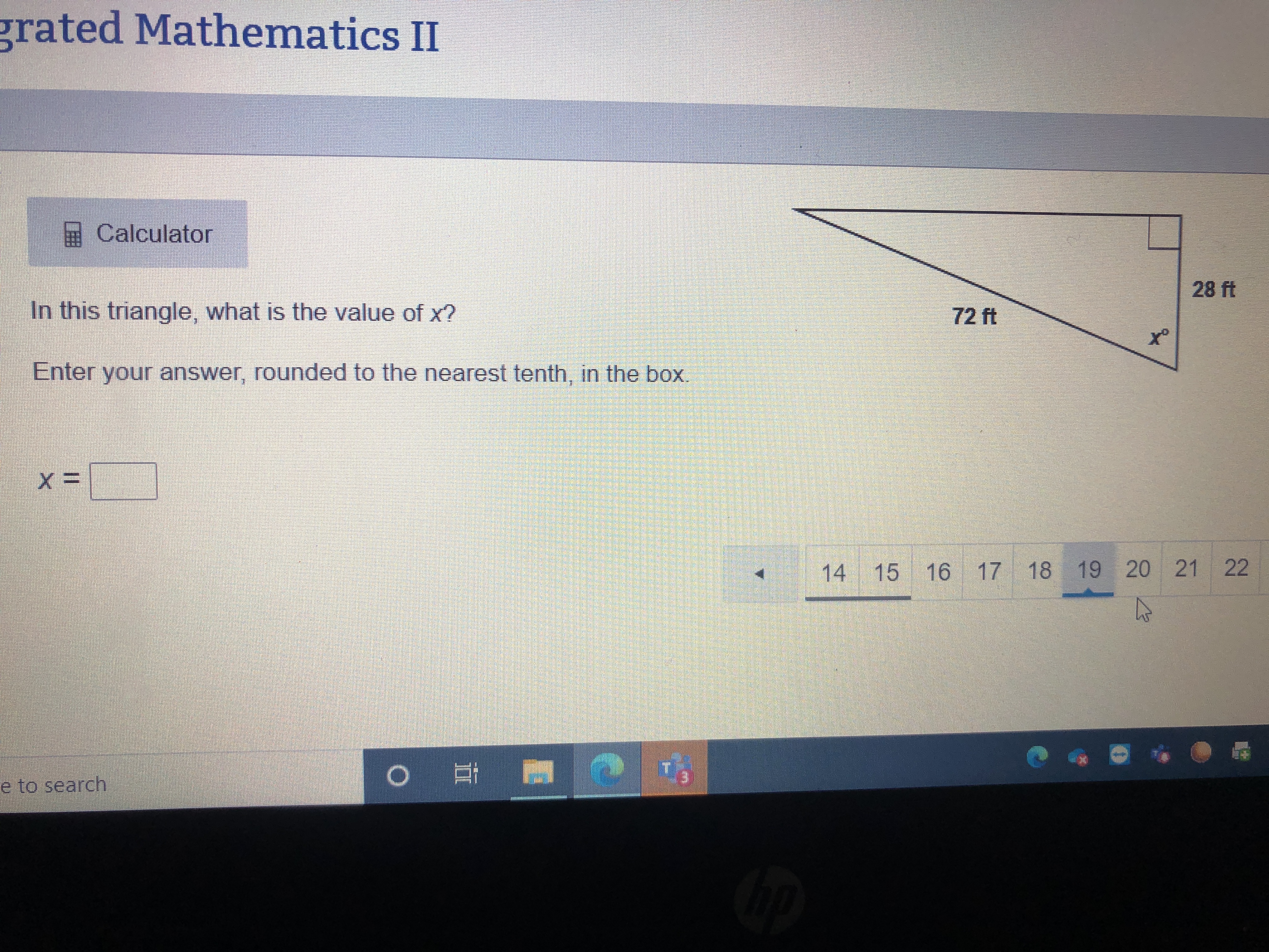 grated Mathematics II Calculator 28 ft In this