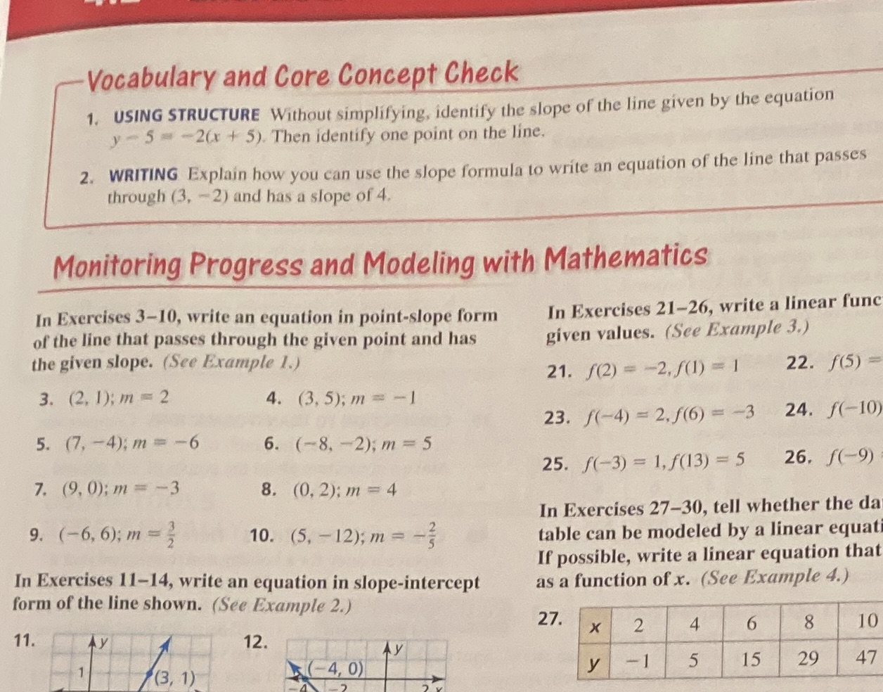 1,2,3,4,5,6,7,8,9,10,21,23,25 Vocabulary and Core