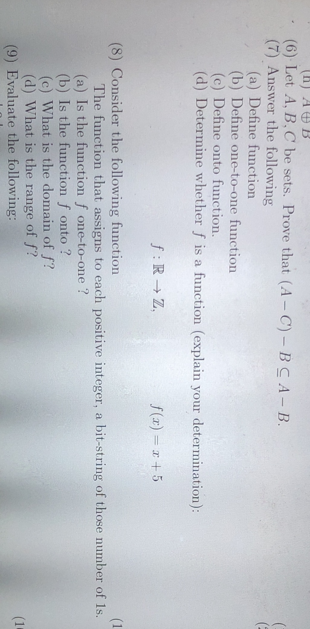 SAM-EX3Please I need help for Question 7 and 8