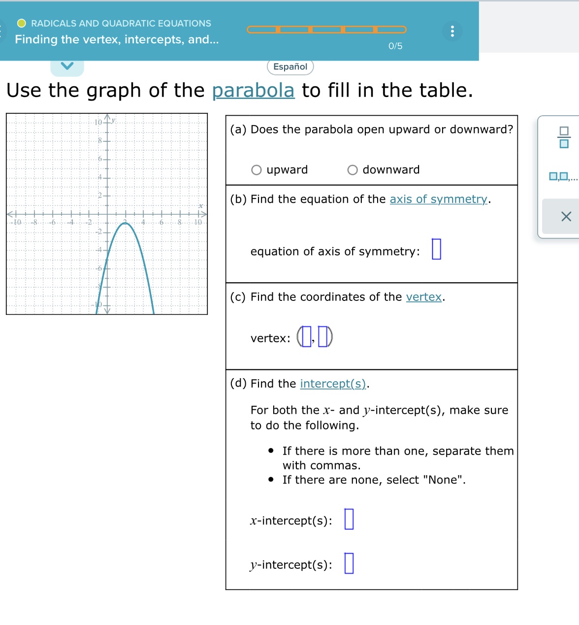 O RADICALS AND QUADRATIC EQUATIONS Finding the