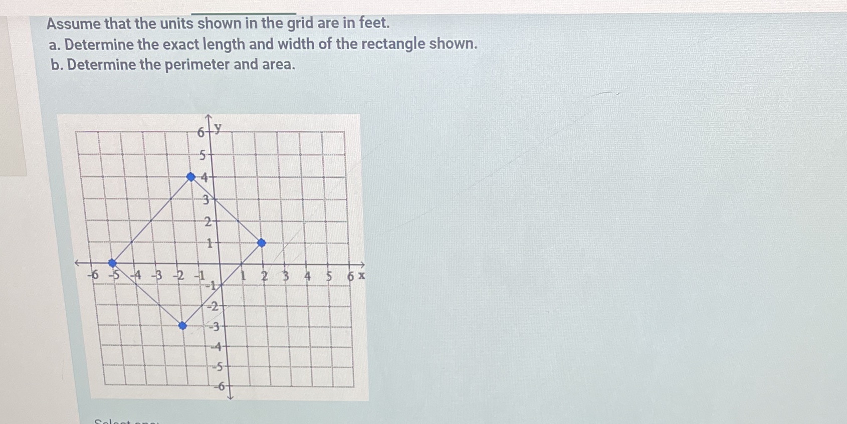 Help Assume that the units shown in the grid are