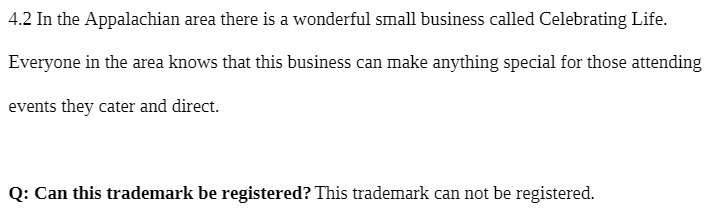 4.2 In the Appalachian area there is a wonderful