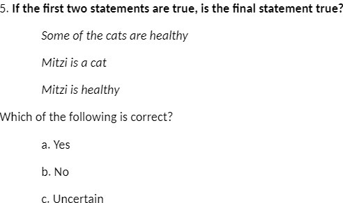 5. If the first two statements are true, is the