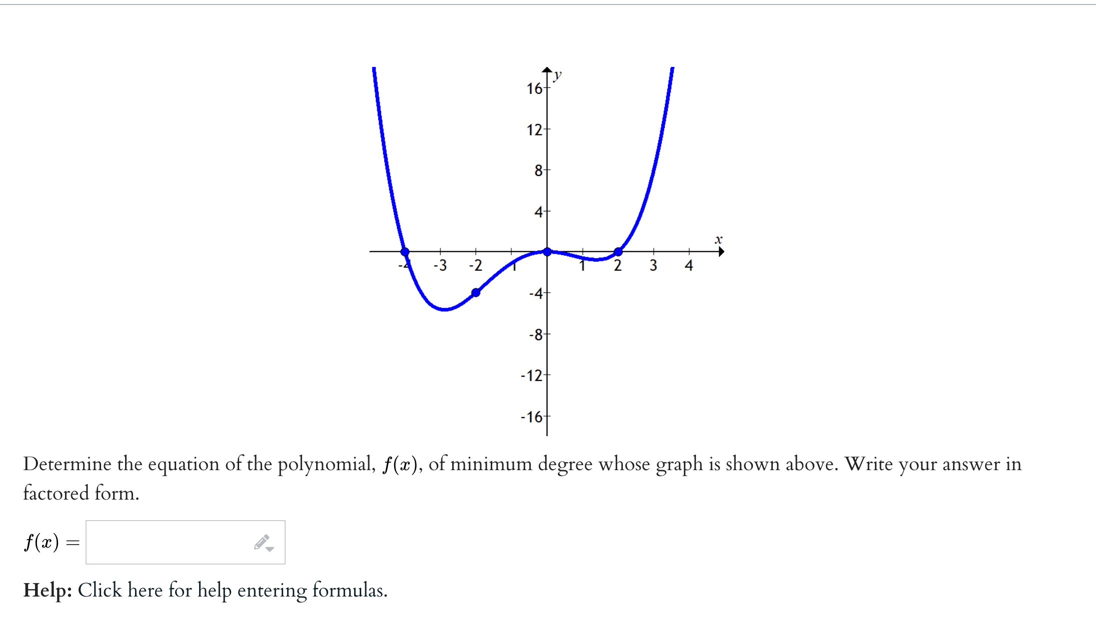5 1 -10 -5 1 5 10 x -5 -10 Given the graph of