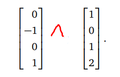 Let U be the subspace of R 4 expanded by the