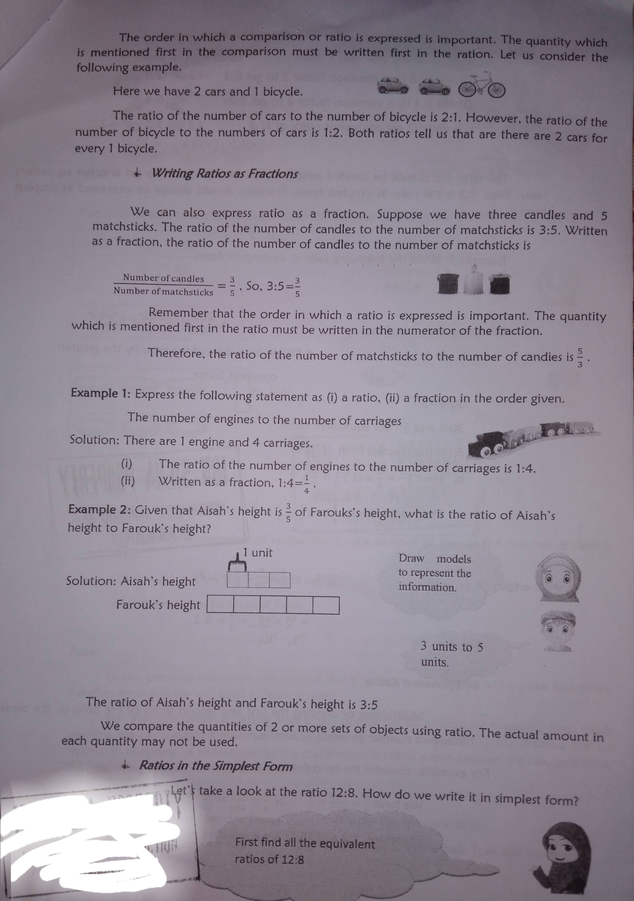 Exercises: MODULE 3 LINKING RATIO, RATE, AND
