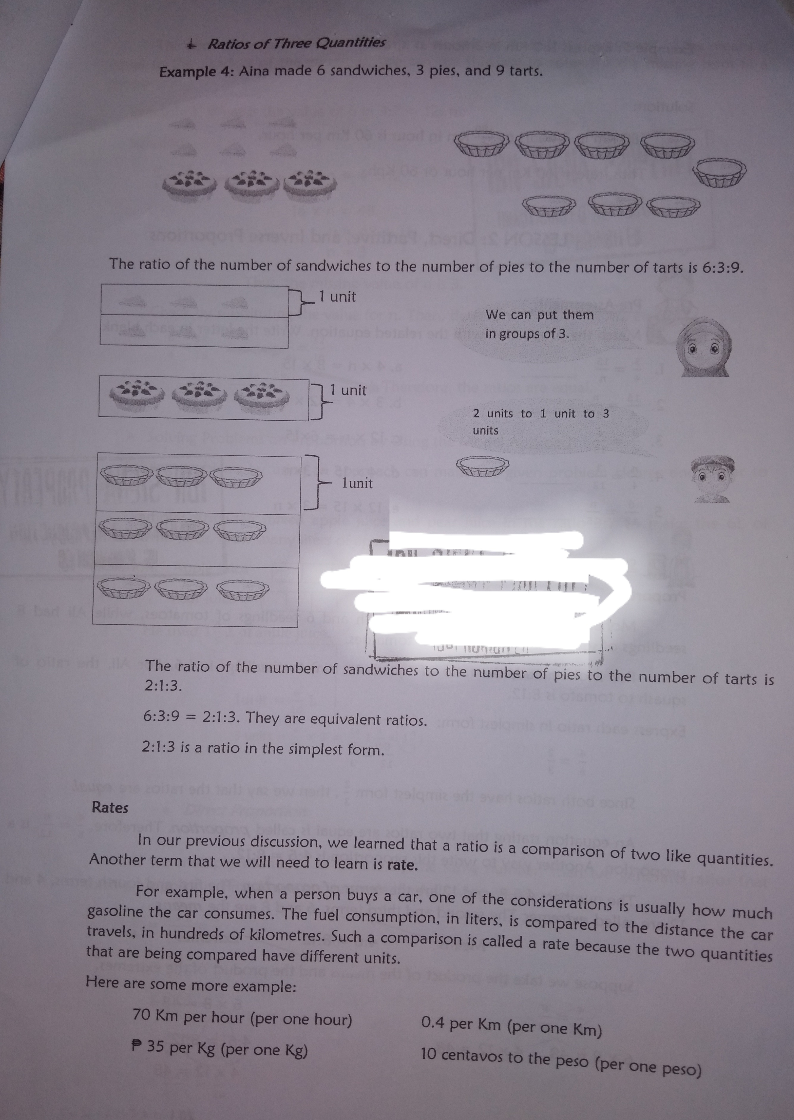 Exercises: MODULE 3 LINKING RATIO, RATE, AND