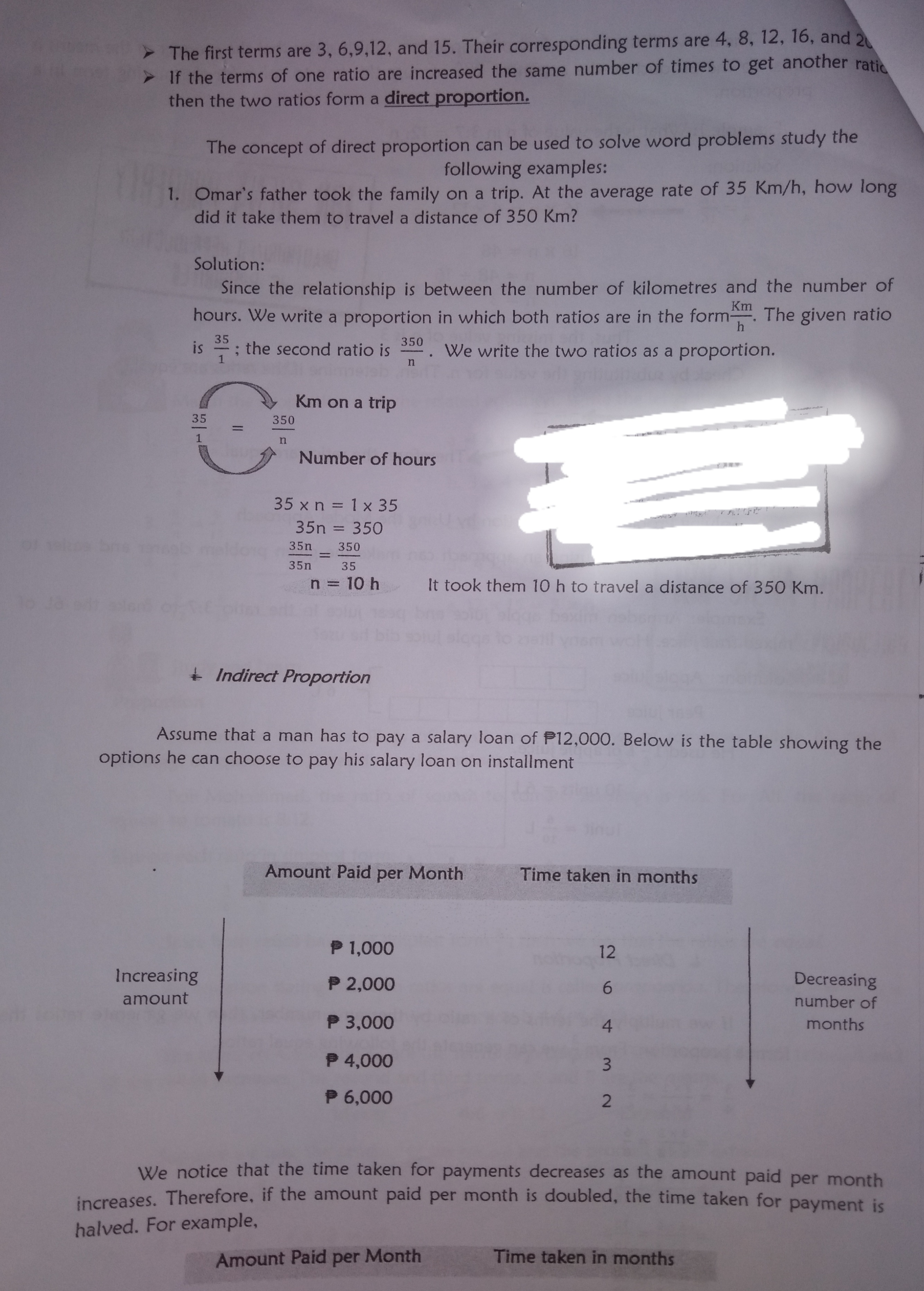 Exercises: MODULE 3 LINKING RATIO, RATE, AND